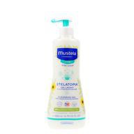 Mustela Stelatopia, гель для купания для сухой атопичной кожи, 500 мл