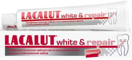 Лакалют White & Repair, Зубная паста, 50 мл