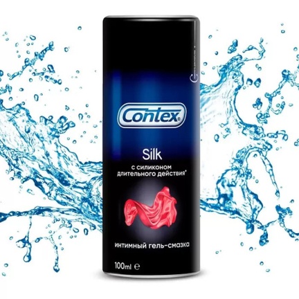 КОНТЕКС, силиконовая гель-смазка Silk, 100 мл