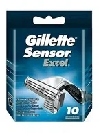 Gillette Sensor Excel, сменные лезвия для бритья, Лезвие для бритья, 10 шт