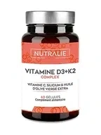 Nutralie, комплекс витаминов D3+K2+C