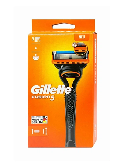 Gillette Fusion 5, мужская одноразовая бритва + 1 лезвие, Бритва одноразовая, 1+1 шт