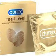 Презервативы Дюрекс Real Feel для естественных ощущений, 3 шт