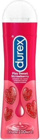 Дюрекс Play Sweet Strawberry, гель-смазка, 100 мл