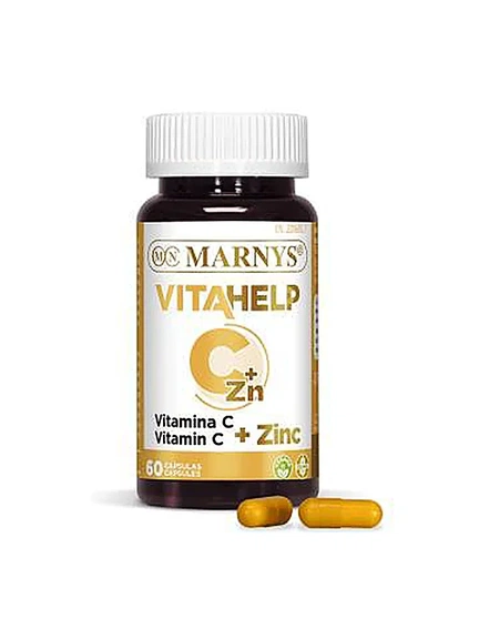 Marnys Vitahelp, витамин C + Цинк 500 мг/50 мг, 60 шт