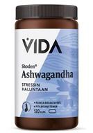 Vida Shoden Ashwagandha, усиленная формула от стресса и беспокойства, Капсулы желатиновые, 120 шт