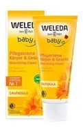 Weleda, детский крем для ухода за кожей с календулой