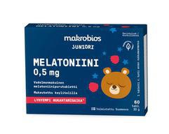 Makrobios Juniori, мелатонин, Таблетки жевательные, 60 шт (Малина)