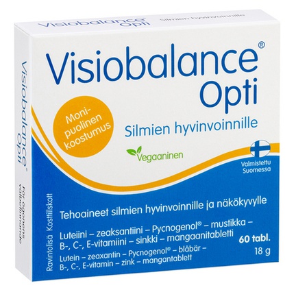 Visiobalance Opti, для глаз, Таблетки, 60 шт