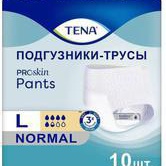 Тена Пантс Нормал, подгузники-трусы, 10 шт, L