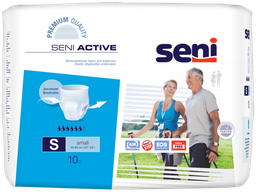 Seni Active, трусы впитывающие для взрослых, 10 шт