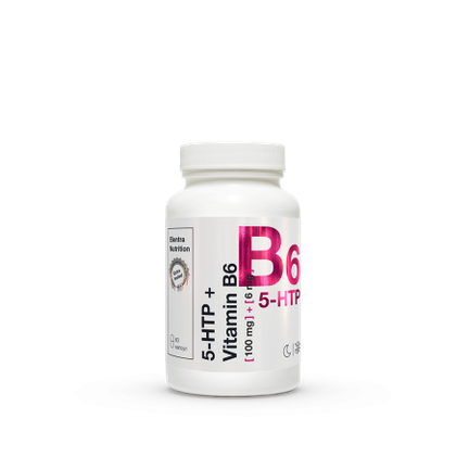Elentra Nutrition 5-НТР+Витамин В6, Капсулы желатиновые, 30 шт