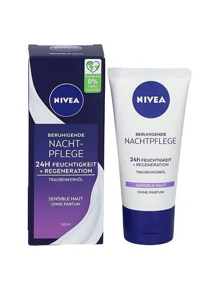 NIVEA, Успокаивающий ночной крем, 50 мл