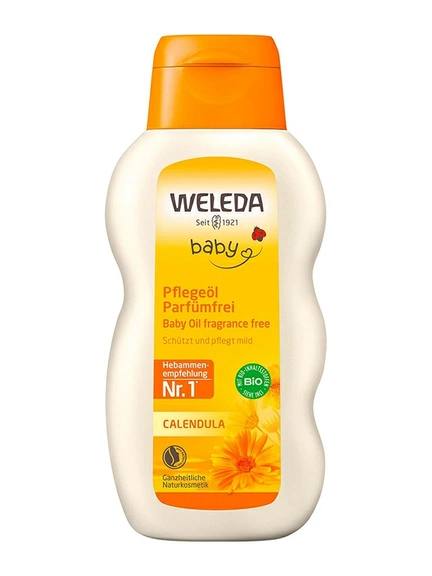 Weleda, масло для ухода за ребенком без запаха с календулой