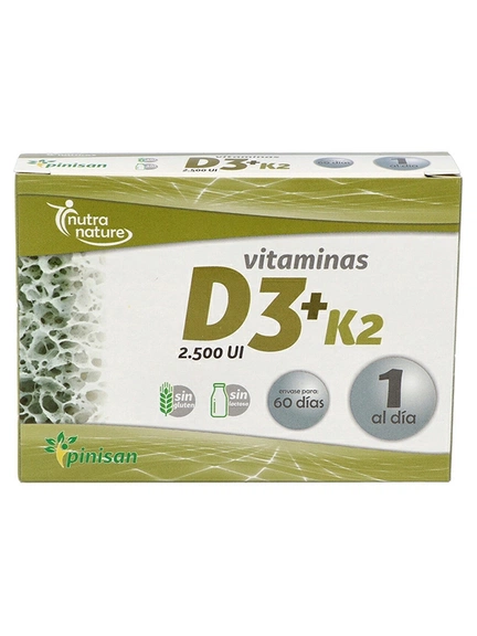 Pinisan, витамины D3+K2