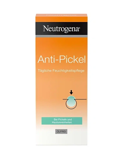 Neutrogena, крем для лица увлажняющий, против прыщей, 50 мл