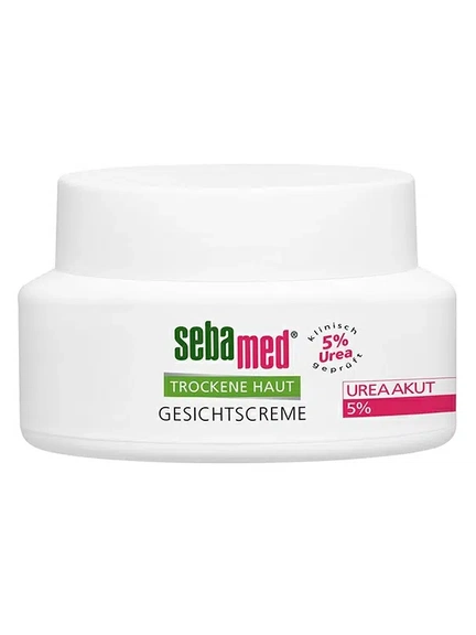 Sebamed,  крем для лица с мочевиной 5%, для очень сухой, стянутой и шелушащейся кожи, 50 мл