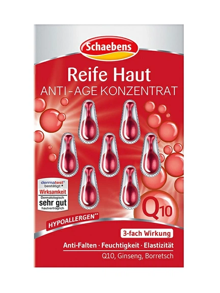 Schaebens, Концентрат для лица anti age, капсулы