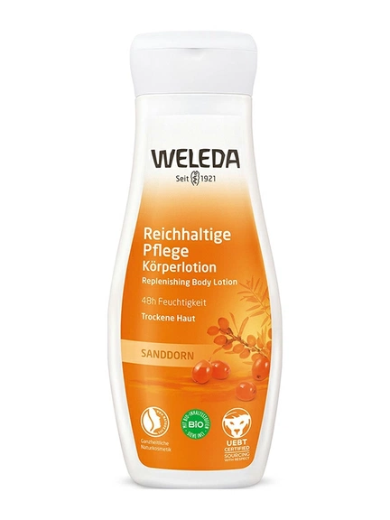 Weleda, питательный лосьон для тела с облепихой