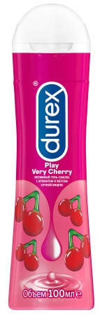 Дюрекс Play Very Cherry, гель-смазка, 100 мл