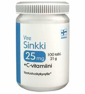 Vire, Цинк + витамин C, Таблетки, 100 шт