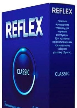 Reflex Classic презервативы в смазке, 12 шт