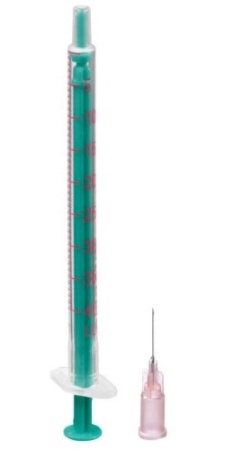 Шприц инсулин Инжект 40 Дуо U40 1 мл с иглой 26G (0,45х12 мм), 100 шт