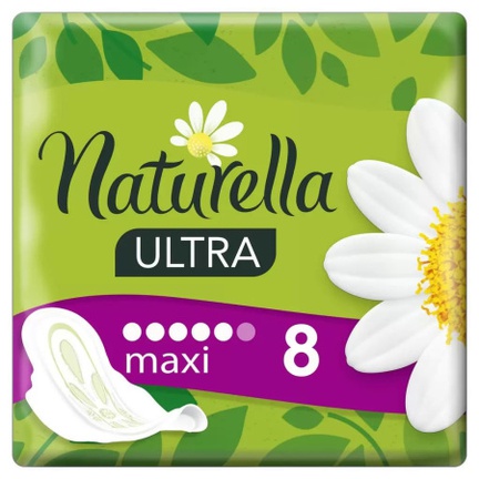 Naturella Ultra Maxi, Прокладки гигиенические (Ромашка), 8 шт