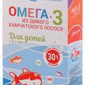 Омега-3 из дикого камчатского лосося для детей с 3 лет, Капсулы желатиновые, 84 шт
