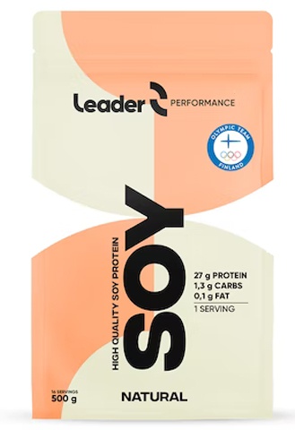 Leader Soy Protein, Порошок, 500 г (Натуральный)