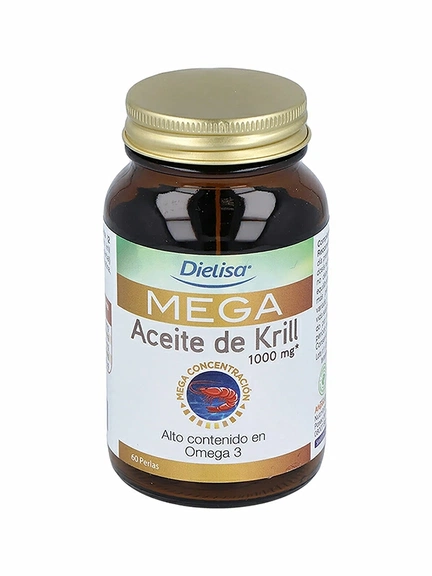 Dietisa (Dielisa), Omega Mega Kril масло криля, Капсулы, 60 шт