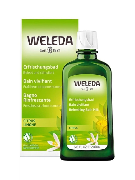 Weleda, освежающее средство для ванн с цитрусом