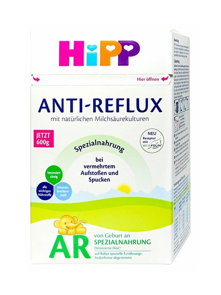 Hipp Anti-Reflux, cпециальная детская молочная смесь с самого рождения, Антирефлюкс, 600 г