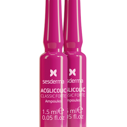 Sesderma Acglicolic, Classic Forte, средство в ампулах с 10% гликолевой кислотой, Сыворотка, 10 шт