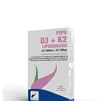 Fepadiet, Fepa-витамин D3+K2 липосомальный, Капсулы, 40 шт