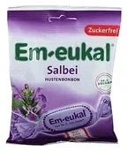 Em-Eukal, Леденцы для горла, без сахара, Леденцы для рассасывания (Шалфей), 75 г