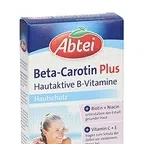 Abtei, Бета-каротин + витамины группы B, активные для кожи, 50 шт, Капсулы