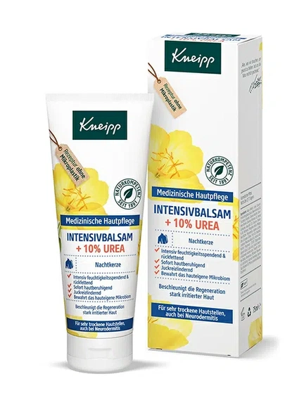 Kneipp®, интенсивный бальзам Примула вечерняя + 10 % мочевины, 75 мл