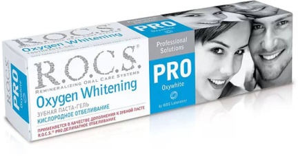 Rocs PRO, Кислородное Отбеливание, Зубная паста, 60 г