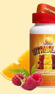Sana-sol Vitanallet, мультивитамины, Капсулы жевательные, 60 шт (Апельсин, черника и малина)