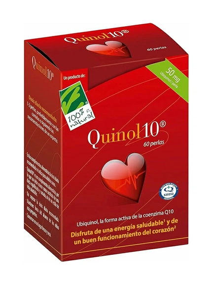 Cien Por Cien Natural, Quinol 10 50 мг коэнзим Q10, Капсулы, 60 шт