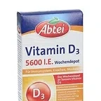 Abtei, Витамин D3 5.600, Таблетки, 12 шт