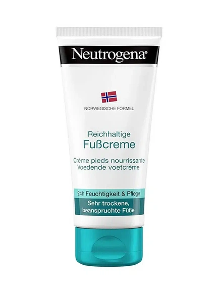 Neutrogena, насыщенный крем для ног для сухой кожи, 100 мл