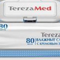 TerezaMed, с кремовым эффектом, Влажные салфетки, 80 шт