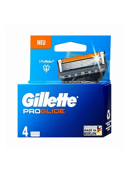 Gillette Pro Glide, сменные лезвия для бритья, Лезвие для бритья, 4 шт