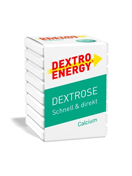 Dextro, Пастилки для энергии с кальцием, 8 шт