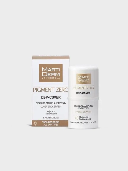 Martiderm Pigment Zero, Cover-DSP, стик SPF 50+, 4 мл