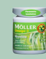Möller Омега-3, имбирь, витамины C и D, Капсулы желатиновые, 76 шт