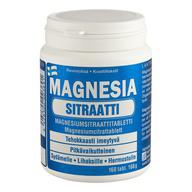 Magnesia sitraatti, цитрат магния, Таблетки, 160 шт