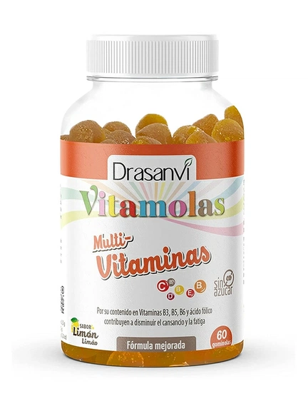 Drasanvi, Vitamolas мультивитаминный комплекс, Жевательные пастилки, 60 шт